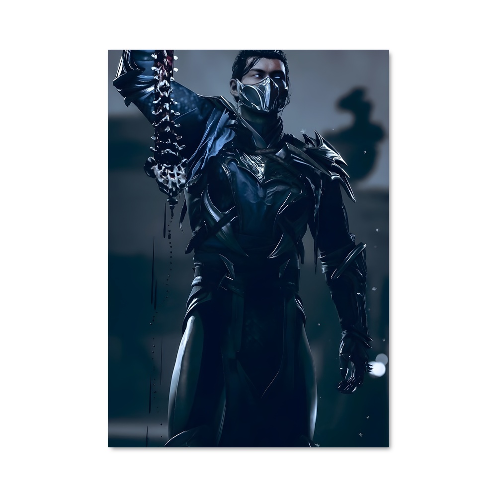 Poster Guerrier des Glaces – affiche Mortal kombat